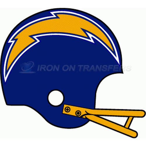 San Diego Chargers Iron-on Stickers (Heat Transfers)NO.732